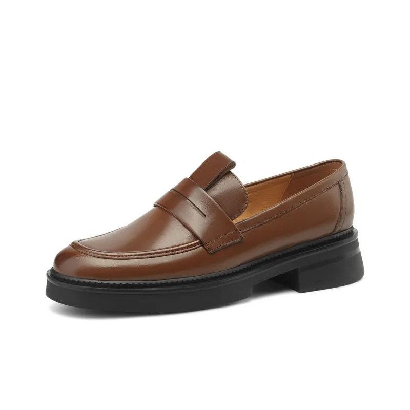 Rosa Bianca Loafers 4.1cm Women's Brown-1
