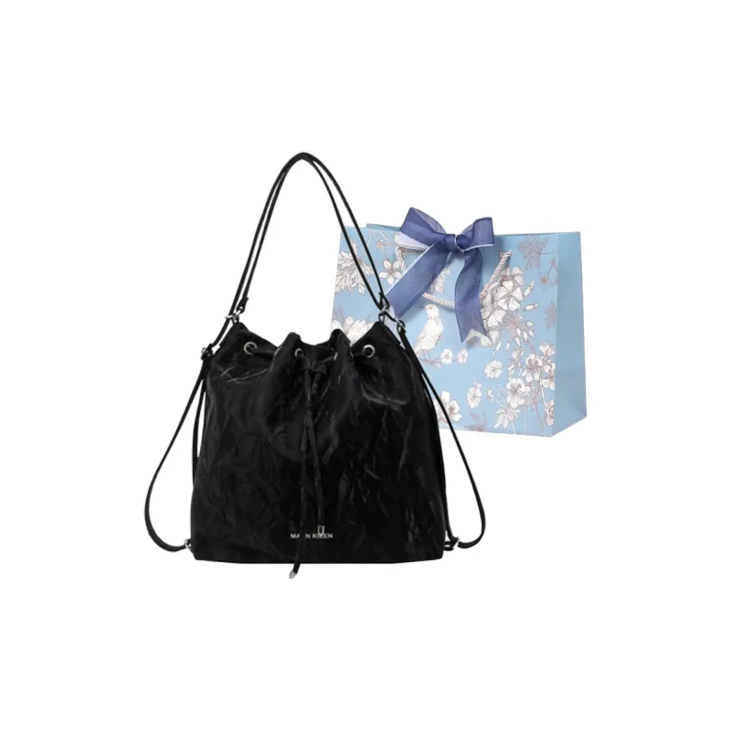 REDOO PU Double Shoulder Portable Crossbody Bag, Shoulder Bag Women's Ecru/Silver/Black-10