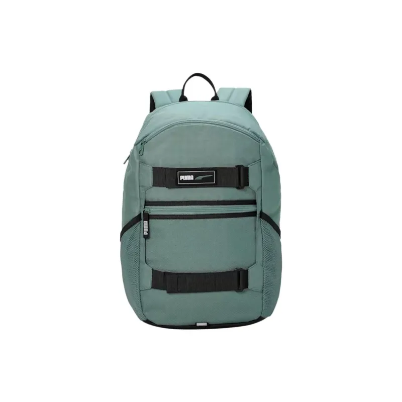 PUMA Fabric Backpack Unisex Light Green Gray-0