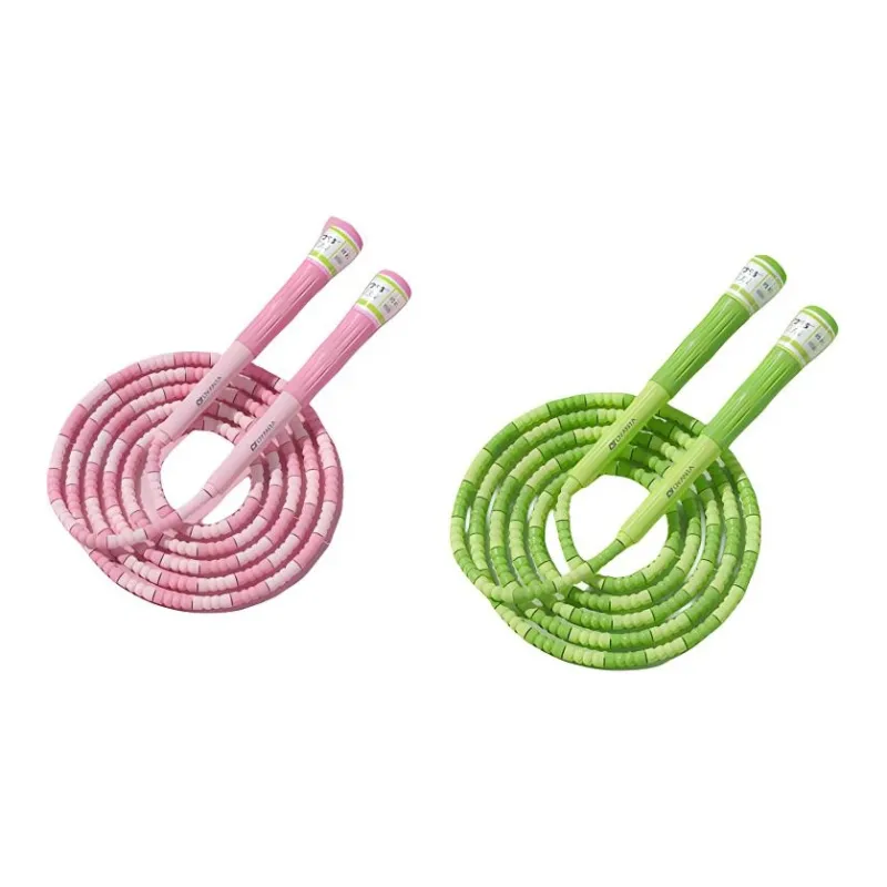 Ovanda Student Supply Non Countable Jump Ropes Kids Handle ABS Plastic, Rope TPE PVC Plastic 2.3~2.8m-15
