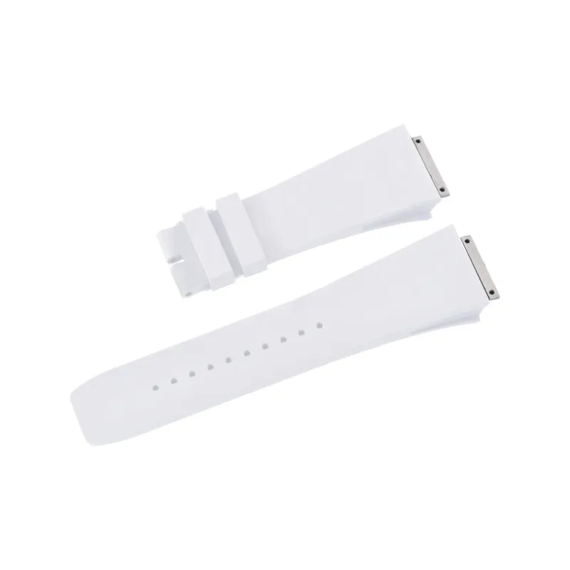 VAGENARI Fluoroelastomer Watch Band Rubber Band Compatibility For Richard Mille RM005 M Size Unisex-1