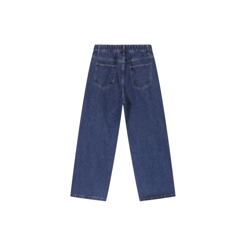 Voguo Relay Loose Fit Straight Fit Jeans Unisex-13