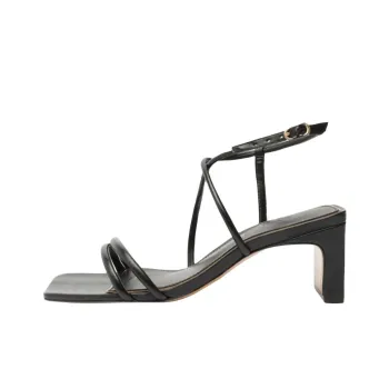 Schutz Aimee Strap Sandals 6.4cm Women's Black