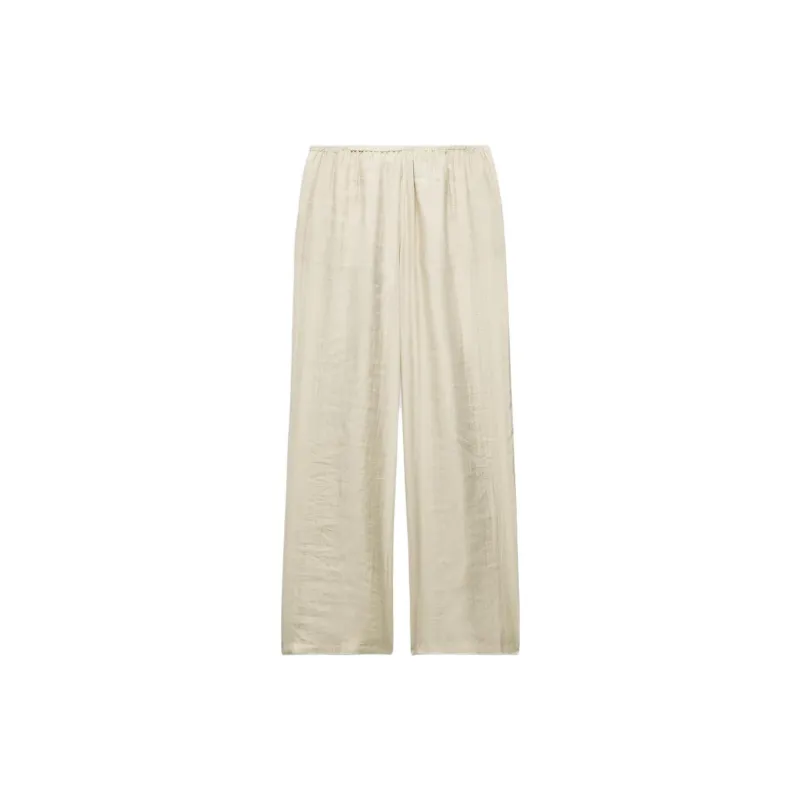 ZARA Casual Pants Women's Beige-1