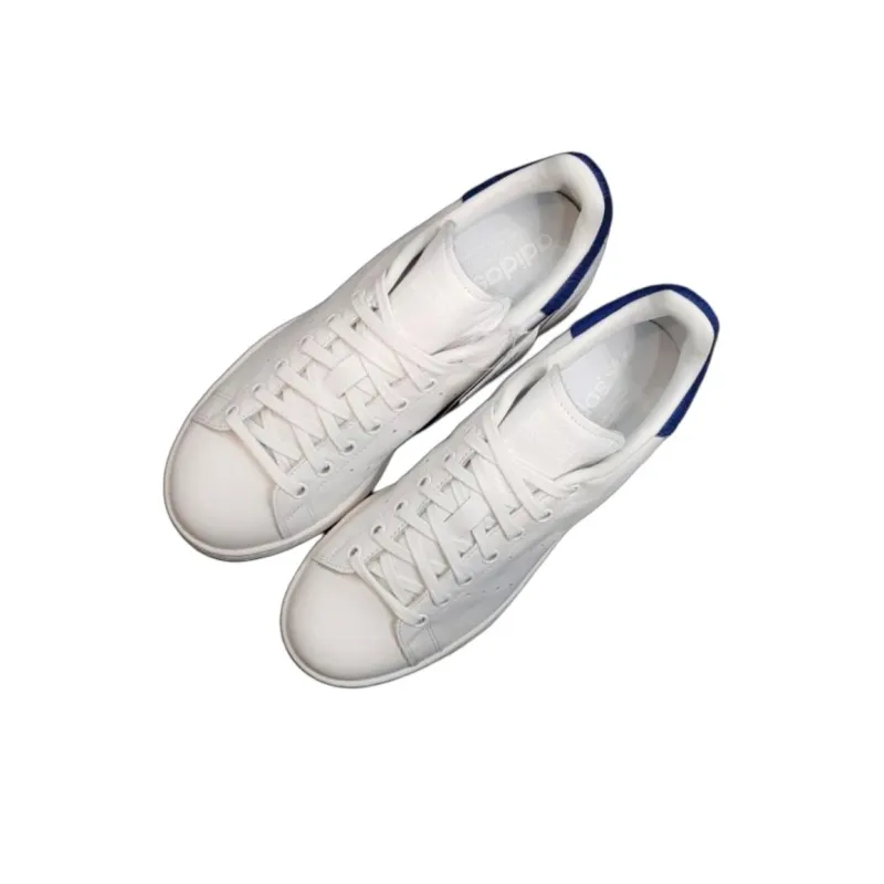 Adidas Originals STAN SMITH Slip Resistant Cushioning Wear Resistant Low Top Skateboard Shoes Unisex White-4