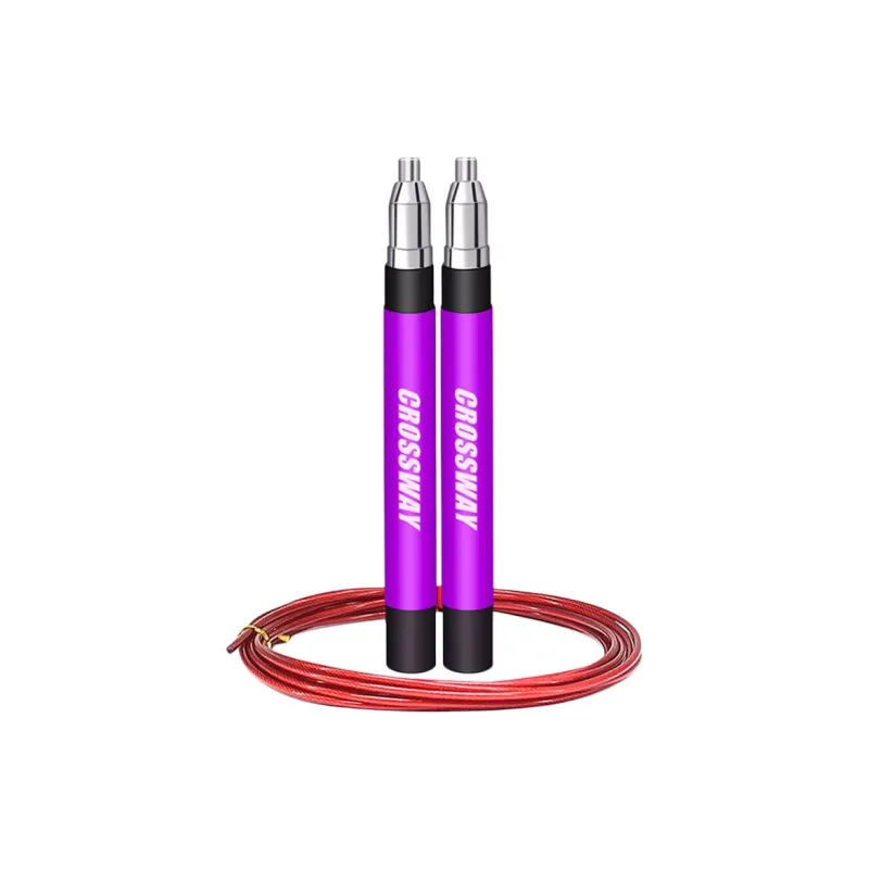 CROSSWAY Sports & Fitness Non Countable Jump Ropes Adults Handle Aluminum Alloy, Rope PVC Steel Wire 3m-2