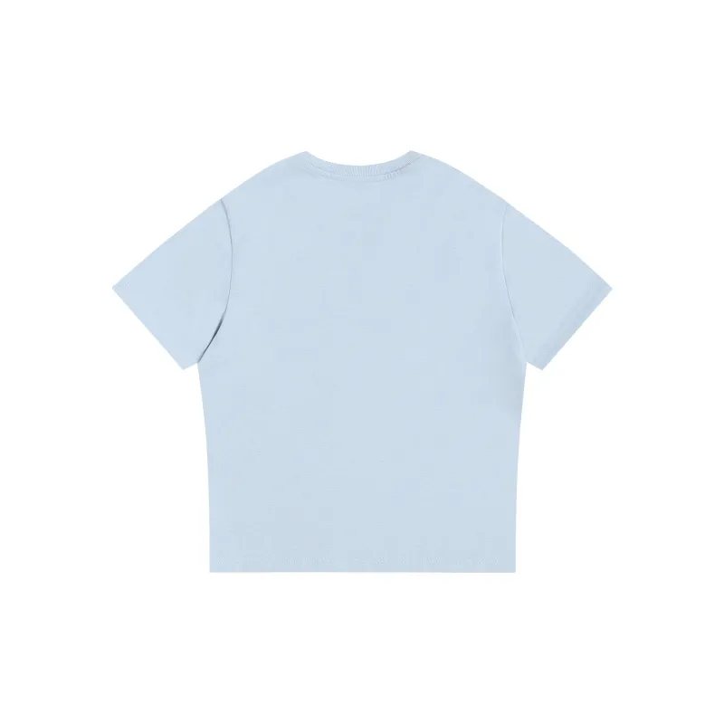 Atry Flower Body LOGO Series Drop Shoulder Sleeve T Shirt Women's-13