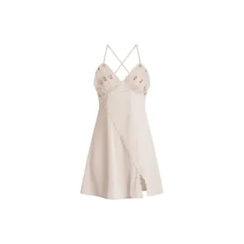 TLXT Nightgown Women's Yellow Cream