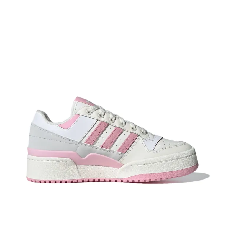 Adidas white pink stripes on sale