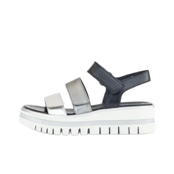 Gabor Strap Sandals 1.5cm Women's Silver