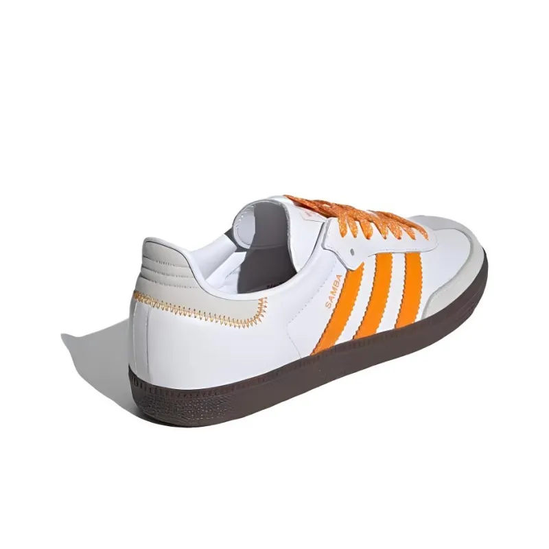 Adidas Samba Og Cloud White Orange Women's-2