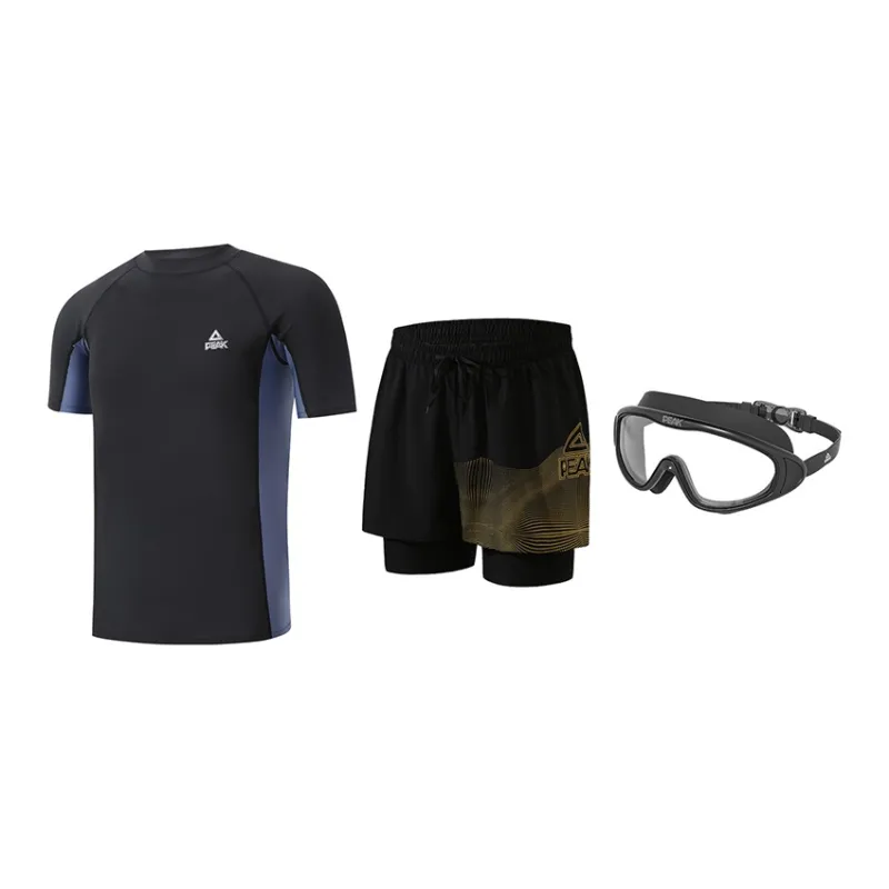 PEAK Swimming Sets Polyester Hot Spring Beach Men's Plus Size-8