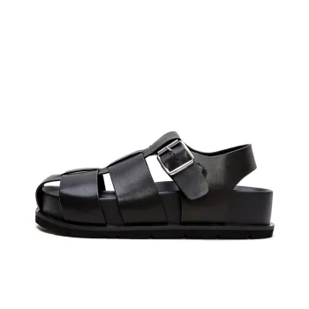 Jay Roman Sandals 4.5CM Women's Black