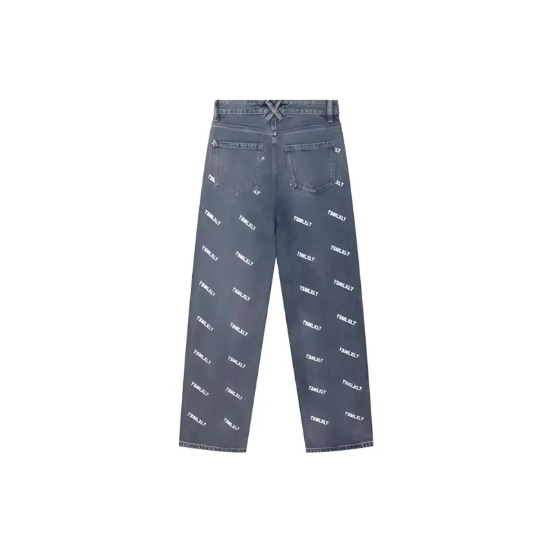 TSMLXLT Jeans Unisex Light Denim Blue-1