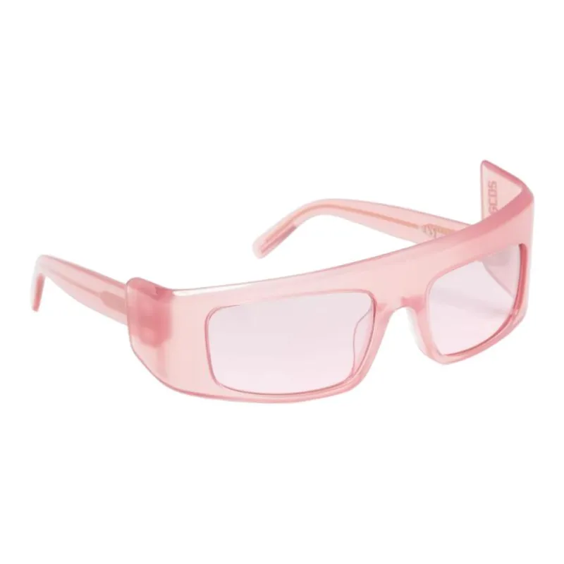 GCDS Translucent Geometric frame Sunglasses-1