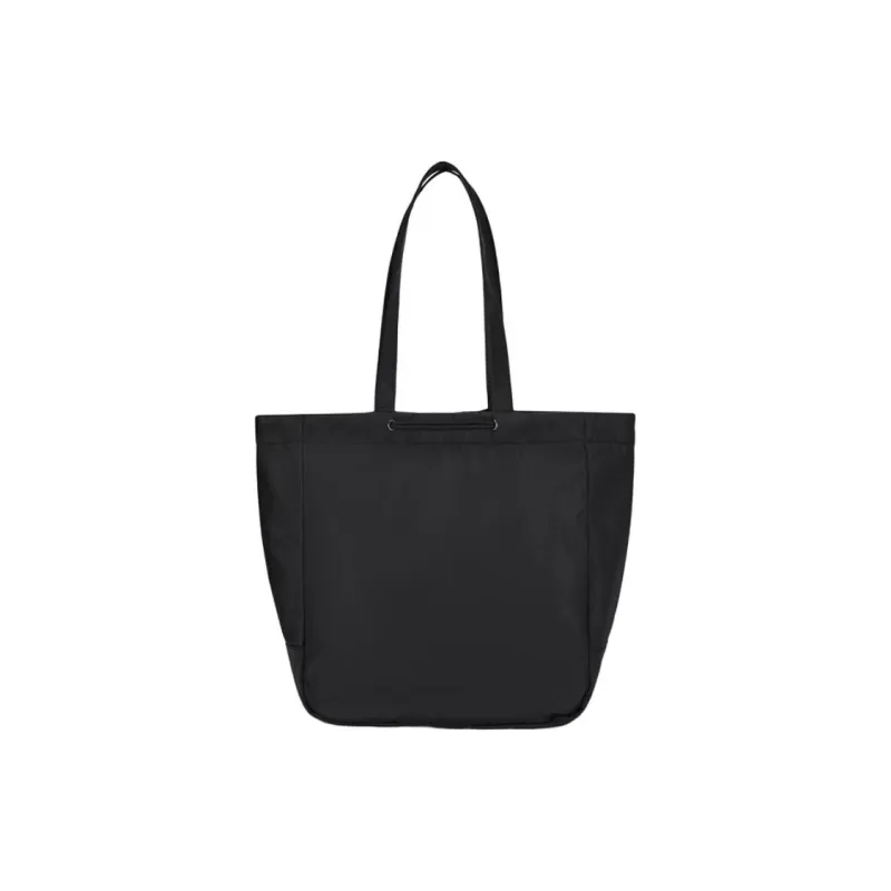 XTEP Textile Fabrics One Shoulder Handbags Unisex Black/Light Gray-2