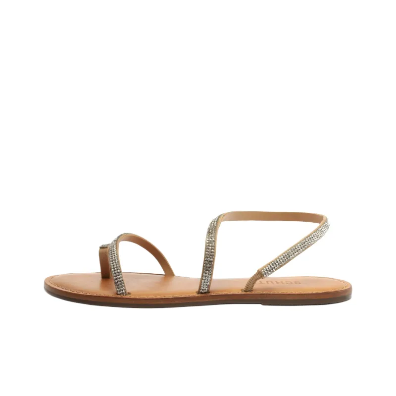Schutz Mariah Strap Sandals Women's Umber-0