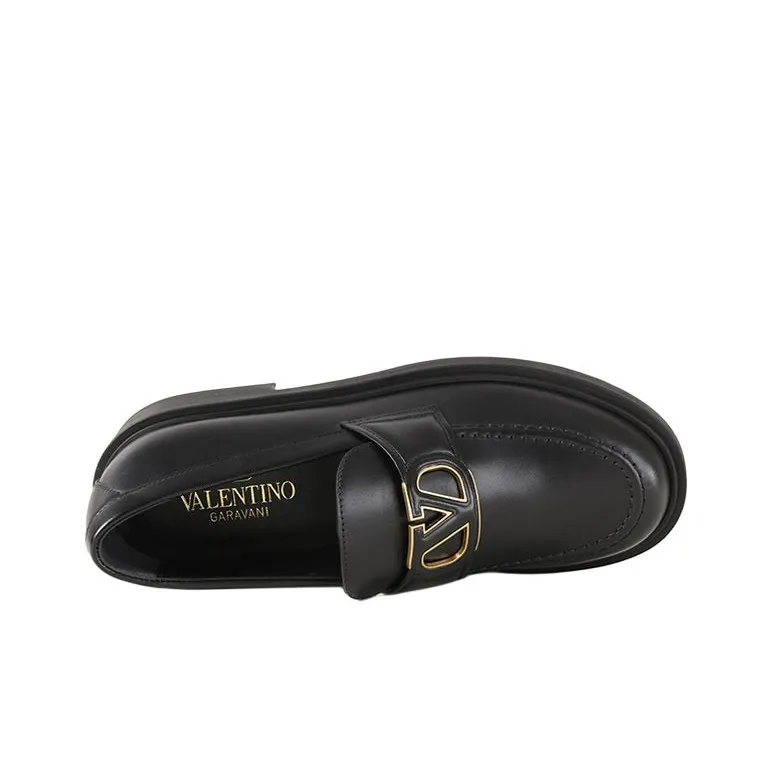 Valentino GARAVANI Loafers 3cm Women's Black-3