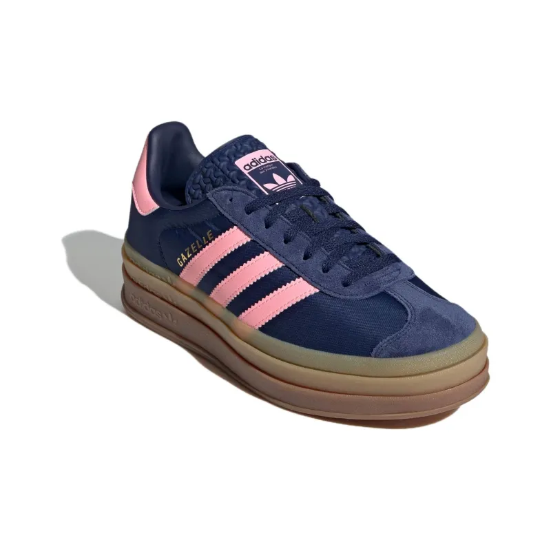 Adidas Gazelle Bold Dark Blue Pink Spark Women's-2
