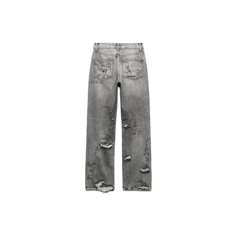 ZARA Jeans Women's Dark Gray-1