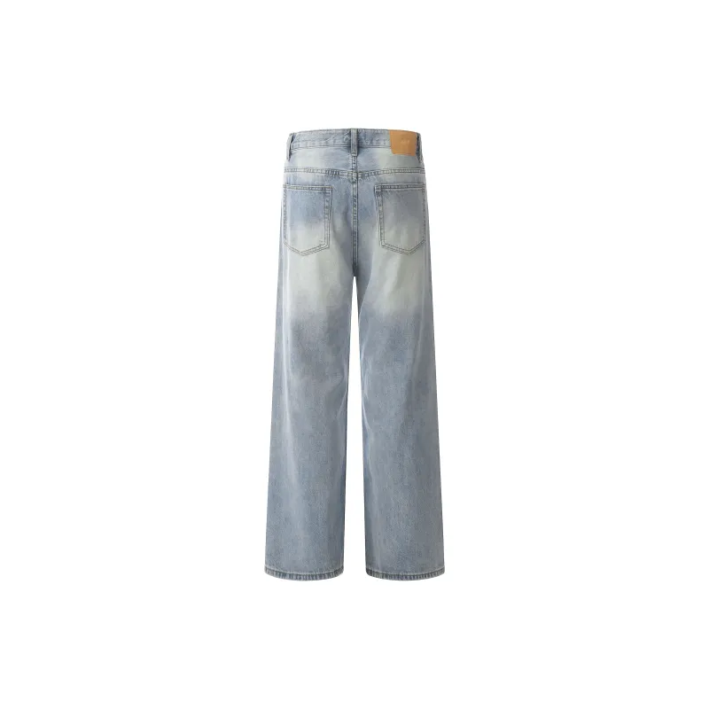 GBXM Jeans Unisex Washed Blue-1