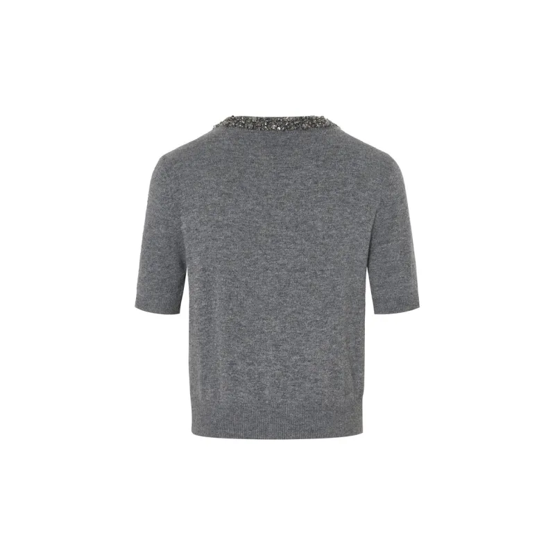 MOCO Sweater Women's Medium Heather Gray-1