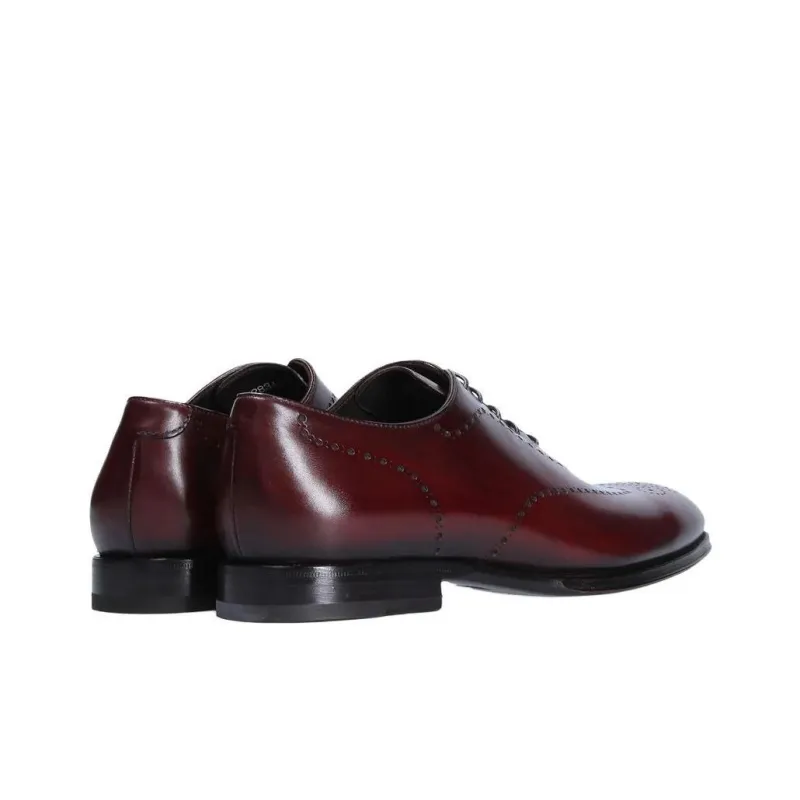 FRANCESCHETTI Francesina Siena Dress Shoes Men's Burgundy-3