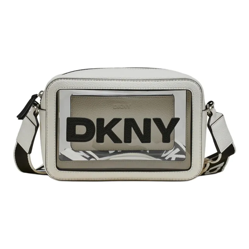 DKNY Thermoplastic Polyurethane Shoulder Bag Crossbody Bag Women's White-0
