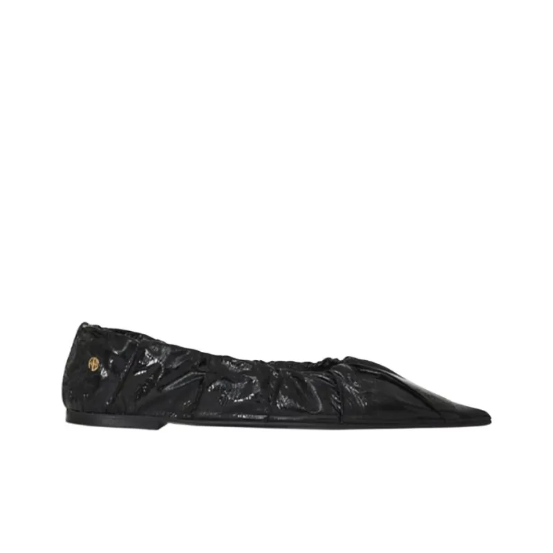 Anine Bing Casual Single Shoes Women's Black-1