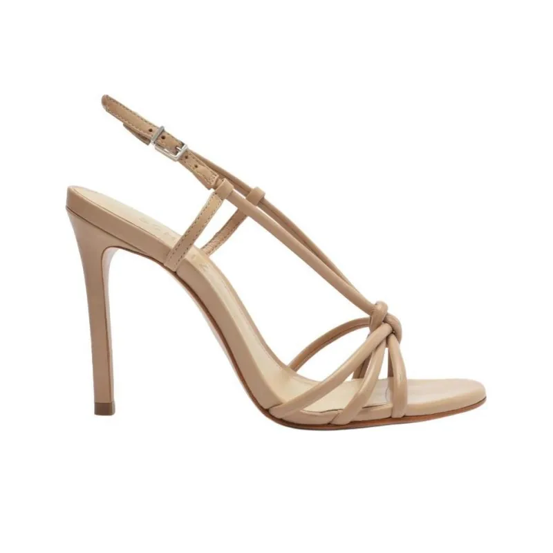 Schutz Kelsie Strap Sandals 10.5cm Women's Umber-1