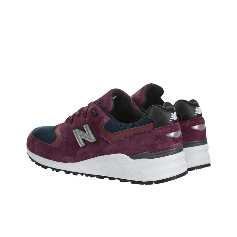 New Balance 999 Made In Usa 'Burgundy Navy'-2