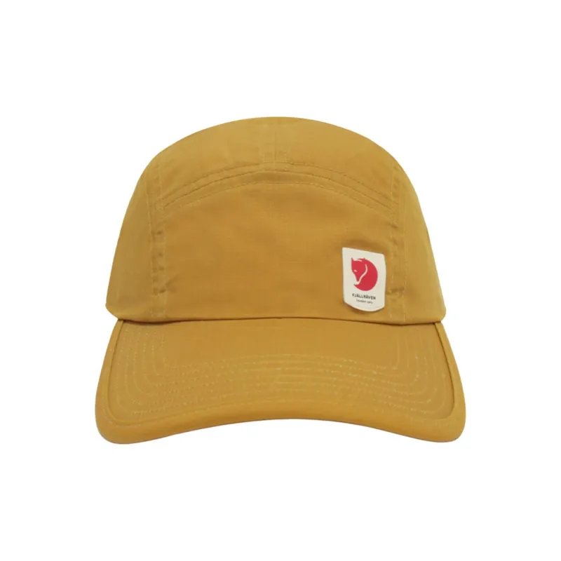 Fjallraven Cotton Baseball Caps Unisex Yellow-1