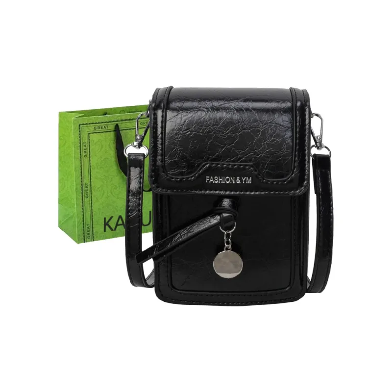 KARUISHA Pu Shoulder Bag, Crossbody Bag Regular Women's Silver/Black/White/Rose Gold-4