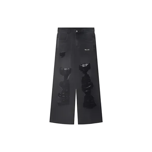 TSMLXLT Casual Pants Unisex Midnight Black