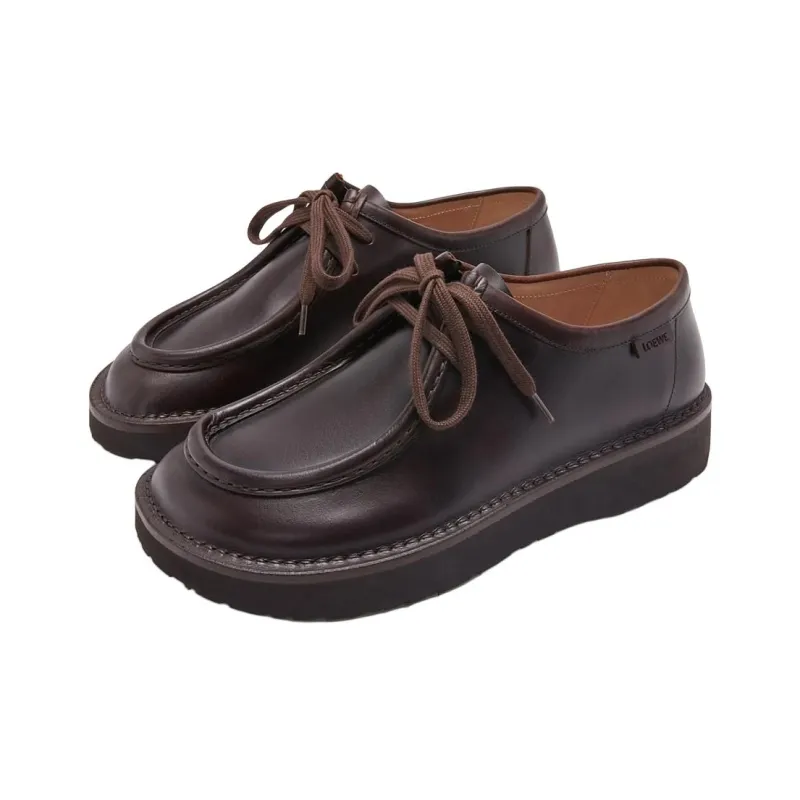 LOEWE Faro Casual Shoes Men's Brown-2