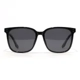 Black Frame with Gray Lens