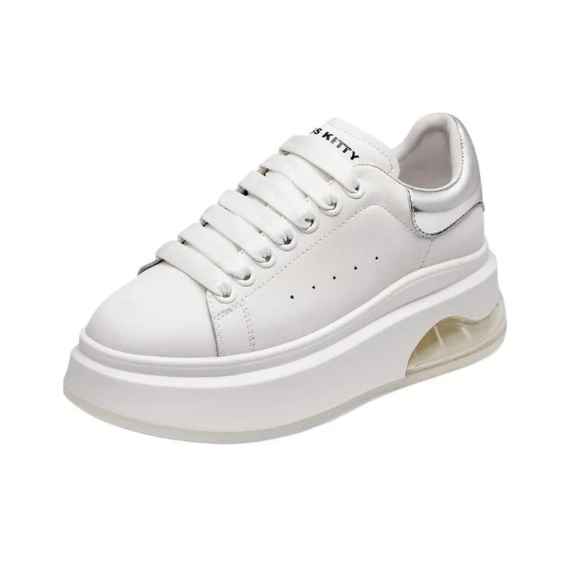 Kiss Kitty Lightweight Height Increasing Low-Top Skateboard Shoes Women's-7