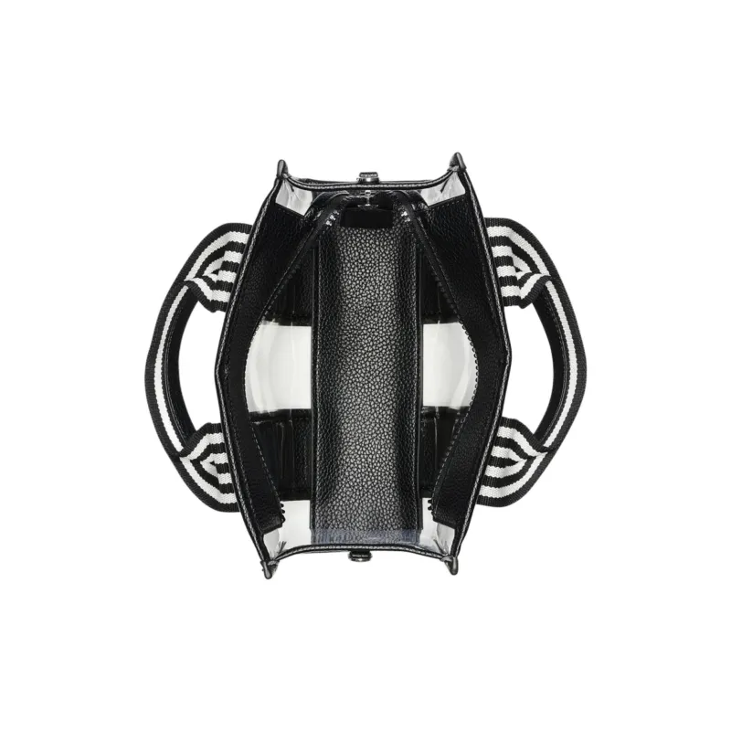 DKNY Thermoplastic Polyurethane Handbag Small Size Women's Black-4