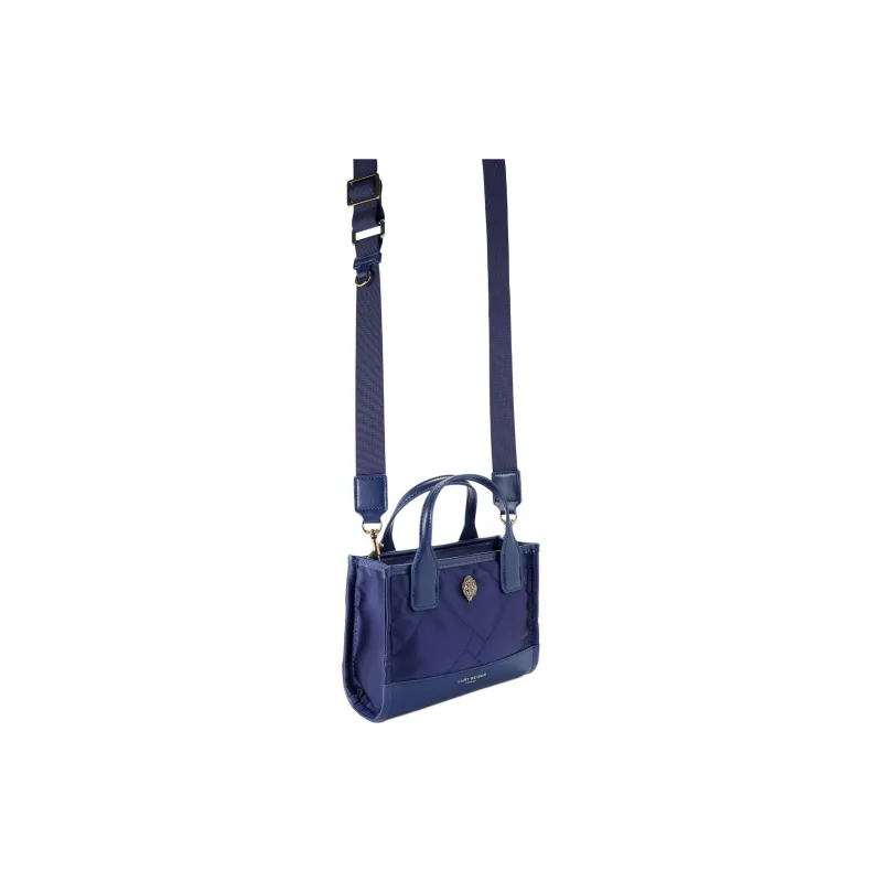 Kurt Geiger London Recycled Nylon Shoulder Bag Crossbody Bag Handbag Extra Small Women's Marine Blue-1