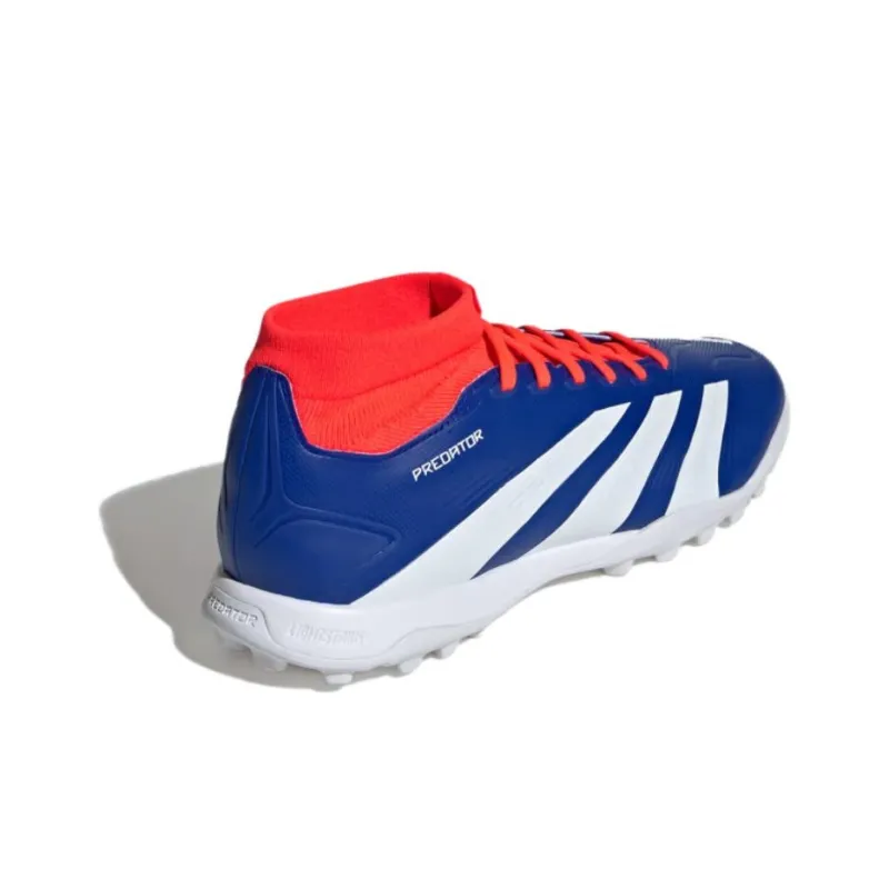 Adidas Predator League Mid Turf Lucid Blue Cloud White Solar Red-3