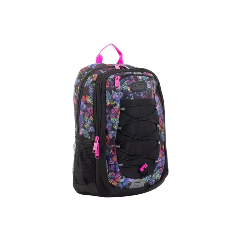 Skechers Polyester Backpack Men's Pink Purple-1