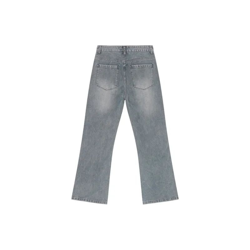 Voguo Relay Bootcut Mid Rise Jeans Unisex-9