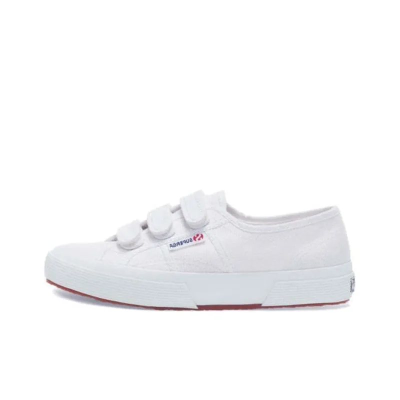 SUPERGA Low Top Skateboard Shoes Unisex White-0