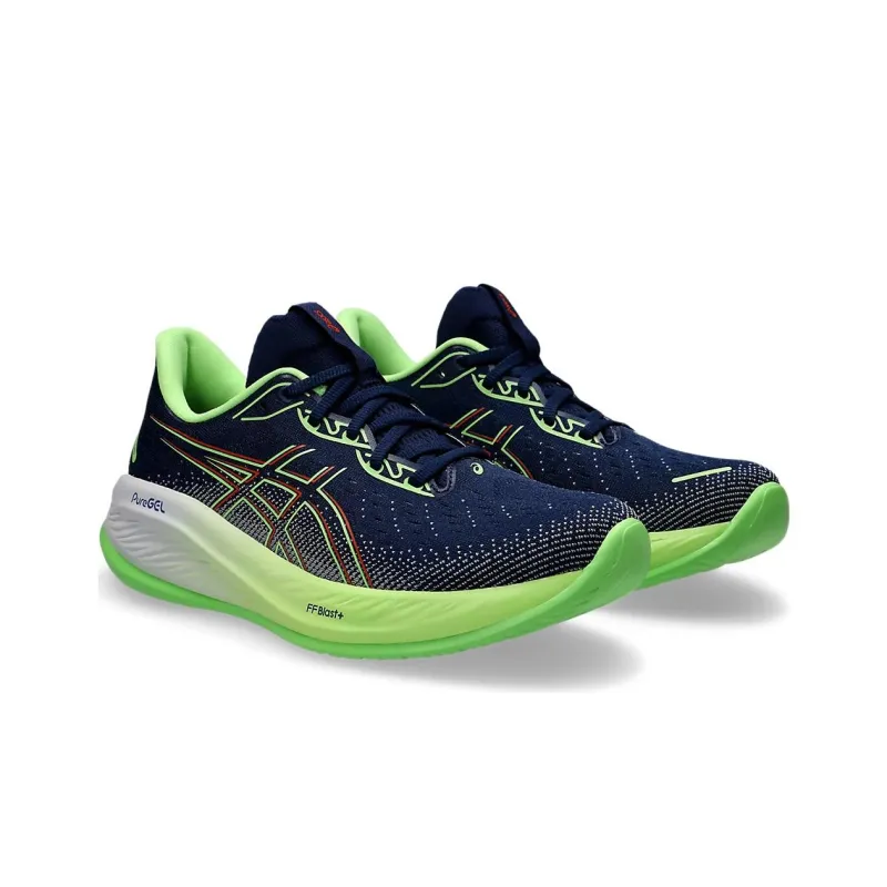 Asics Gel Cumulus 26 Limited Edition Blue Expanse Illuminate Green-2