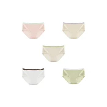 Flowers In Water Underpants Women's 5 Pack