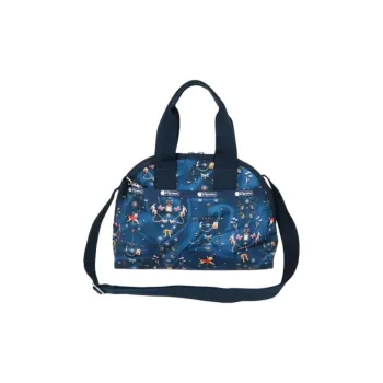 LeSportsac Polyester Boston Bag Portable Crossbody Bag Shoulder Bag Mini Women's Blue
