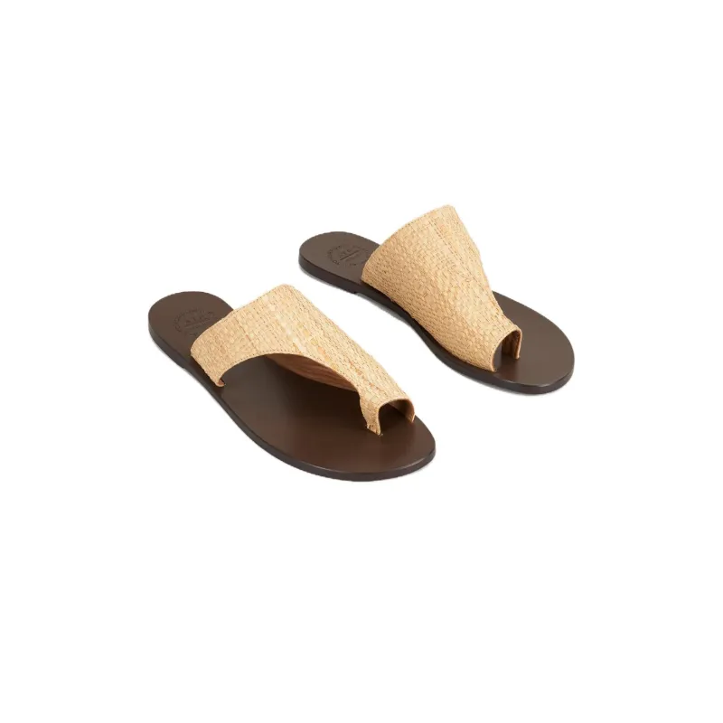 ATP Atelier Slip-Resistant Flip Flops Women's Yellow-2