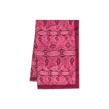 GUCCI Snake print Chiffon Scarf