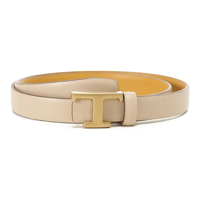 TOD'S T Plaque Reversibile Belt-0