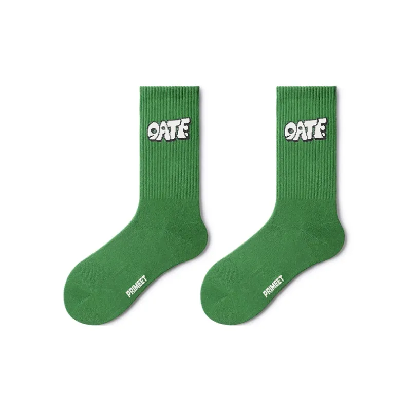 Primeet Mid Calf Socks Unisex 5 Pack-32